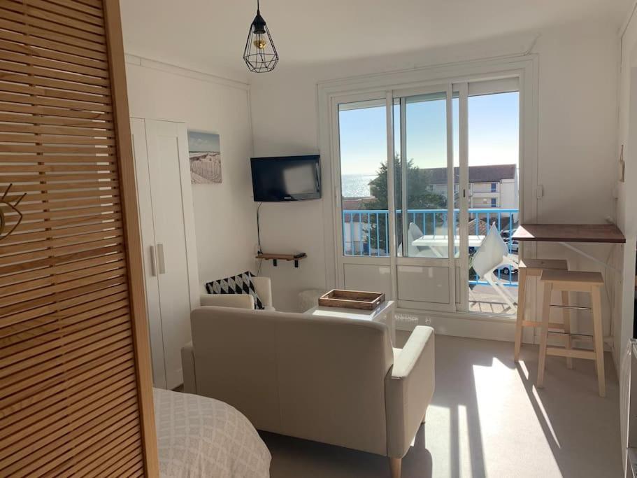 Studio Face Mer Acces Direct A La Plage La Bernerie-en-Retz Ngoại thất bức ảnh